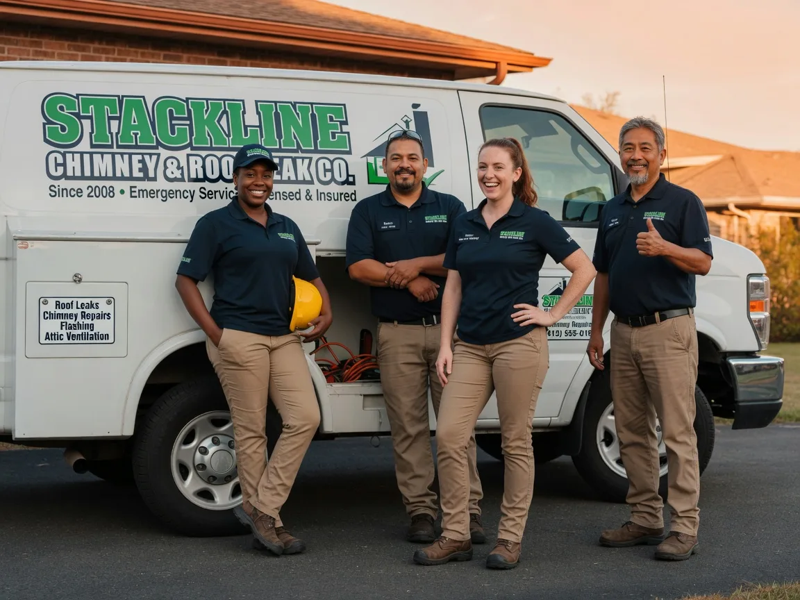 Chimney flashing repair company in Midland Park, NJ